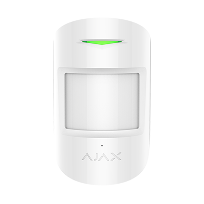 Combi Protect white - Wireless motion and glass break detector with pet immunity