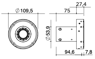 Kockon Mach 2 Base Module Short Barrel 84BE
